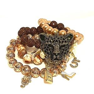 Leopard Rose Gold bracelet